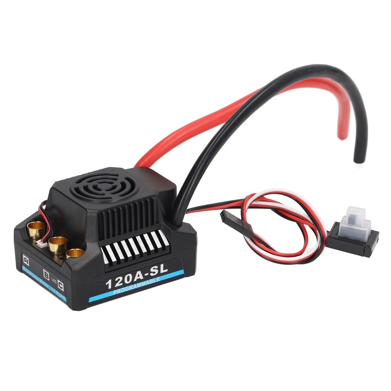 120A Brushless ESC Professional Programmable Waterproof Electric Speed Controller for