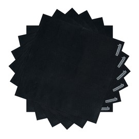 Luxenap 15.5 x 15.3 Inch 2-Ply Dinner Napkins, 1200 Disposable Napkins - Linen Feel, Soft And Absorbent, Black Paper Folded Napkins, Square, For Lunch, Dinner, Or Everyday Use - Restaurantware