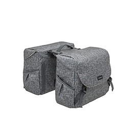 New Looxs Mondi Joy Double MIK Double Bag, Ivy Grey, 38 Litres