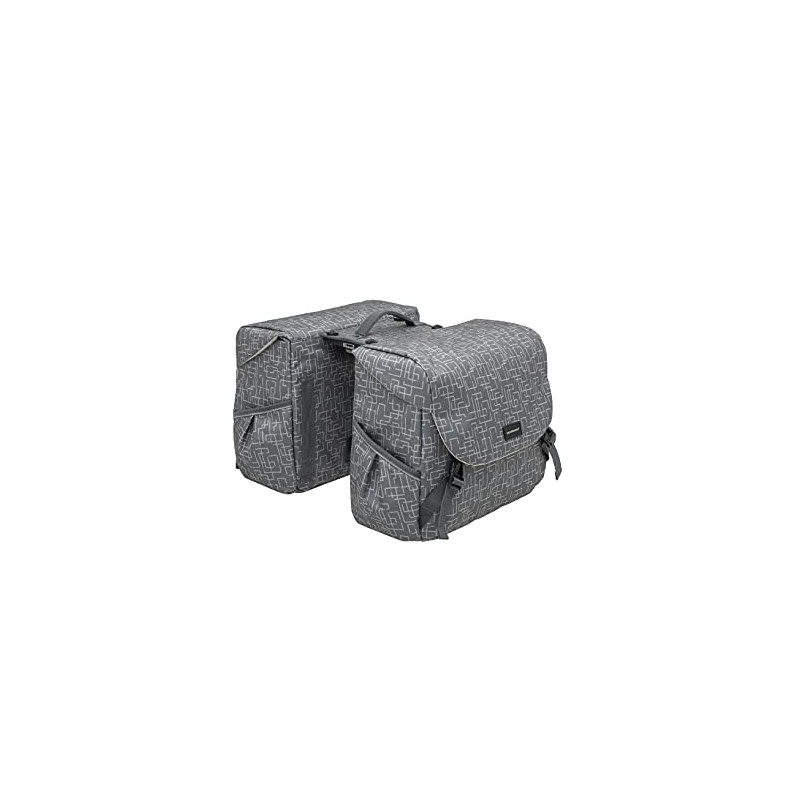 New Looxs Mondi Joy Double MIK Double Bag, Ivy Grey,