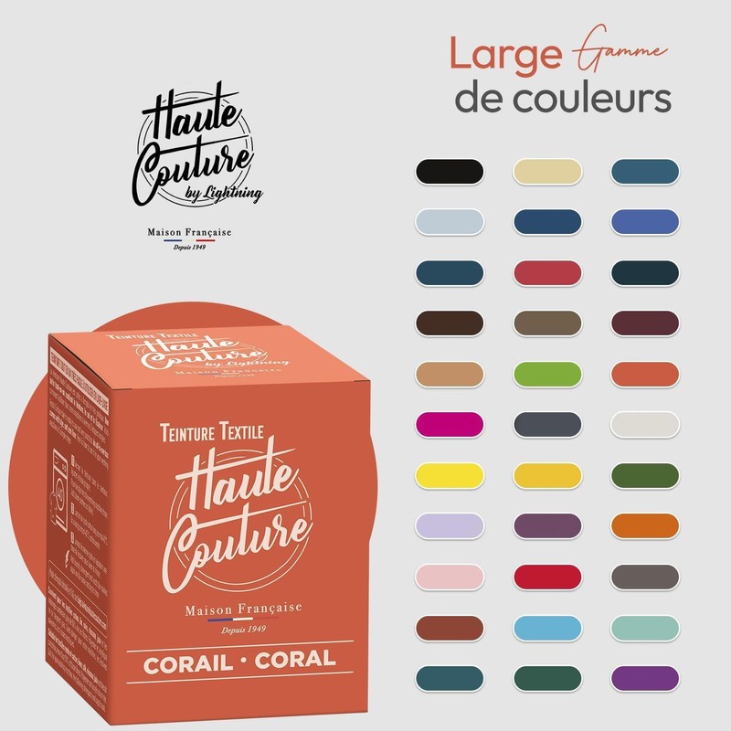 Coral Fabric Dye - 350g All-in-One - Ready to Use