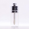 Portable Lip Gloss Rose Tint Empty Refillable Bottle 3ml Case Holder for DIY Cosmetics Storage Tint Empty Bottle Silver - 3ml 10ea