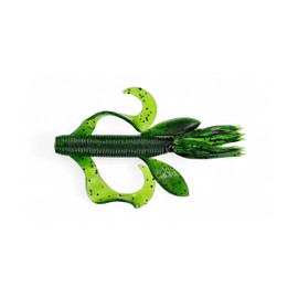 Kreature Creature Soft Plastic Baits Lures 194J Watermelon Seed Faded L Fishing Lures Bass Jigging Bait Jig Lure Weedless Soft Plastic Swimbait Accessories Freshwater