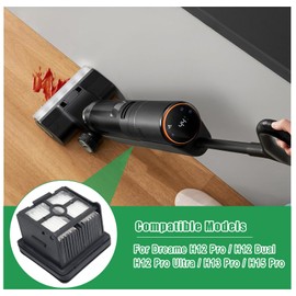 KiimSin 4-teiliges HEPA-Filter zubehör für Dreame H12 Pro, H13 Pro, H15 Pro, H12 Dual, H12 Pro Ultra Staubsauger, Wiederverwendung und hocheffiziente Filtration, Filter-Ersatzteil