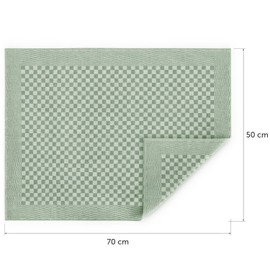 Blumtal Geschirrtücher Baumwolle 50x70 cm im 10er Set - Oeko-TEX zertifizierte Küchentücher - extrem saugstarke Geschirrhandtücher - Küchenhandtücher waschbar 95 °C - Geschirrtuch Garden Green