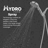 Pfister HydroFuse Handheld Shower Head, Hose Included, 6-Function, 2.5 GPM,