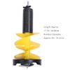 Fockety Ice Auger, 8 Inch Diameter Nylon Ice Fishing Auger,