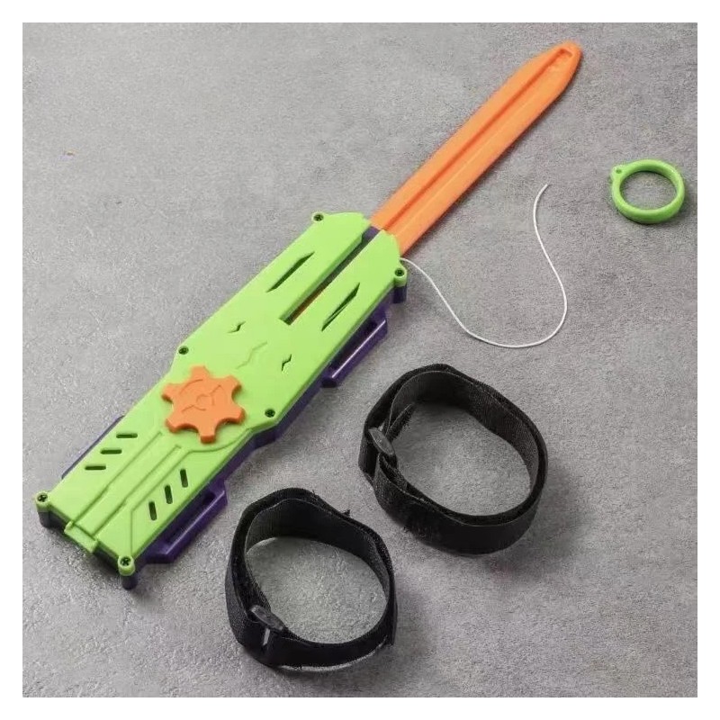 Retractable Ninja Wrist Blade Toy – Plastic Hidden-Blade Role-Play Prop