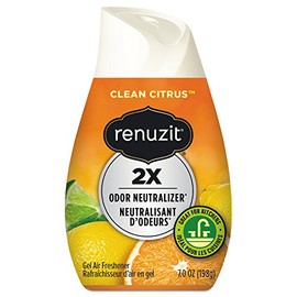 Renuzit 35000CT Adjustables Air Freshener, Citrus Sunburst, 7 oz Cone (Case of 12)