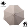 Formosa Covers - 9ft Market Patio Umbrella Replacement Canopy -
