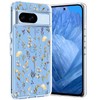 Unov Case Compatible with Pixel 8a Case Clear Transparent Slim