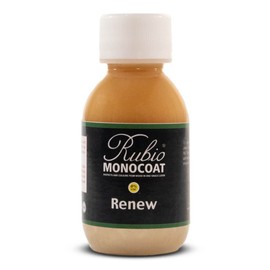 Rubio Monocoat Renew Sample, 100 ft² | Clear Wood Maintenance Treatment for Indoor Use | Protection for Wooden Surfaces Treated with Oil Plus 2C | Ideal for Sampling & Touch Ups | 100 Milliliter