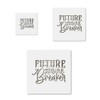 Future heart breaker, valentines mylar stencil pack in 3 sizes,