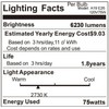 YXQZH 75 Watt Incandescent Bulbs, A19 E26 Base Warm White,