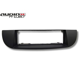 Audioproject A483 - Autoradio Radioblende 1 DIN für FIAT 500 C 2007-2015 Einbaurahmen dunkelgrau
