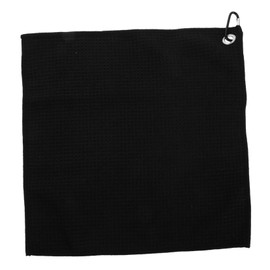 Outanaya Waffle Golf Cleaning Towel with Carabiner Soft Microfiber for Efficient Absorption Durable Design Portable for Golf Equipment Maintenance and Sports Activities