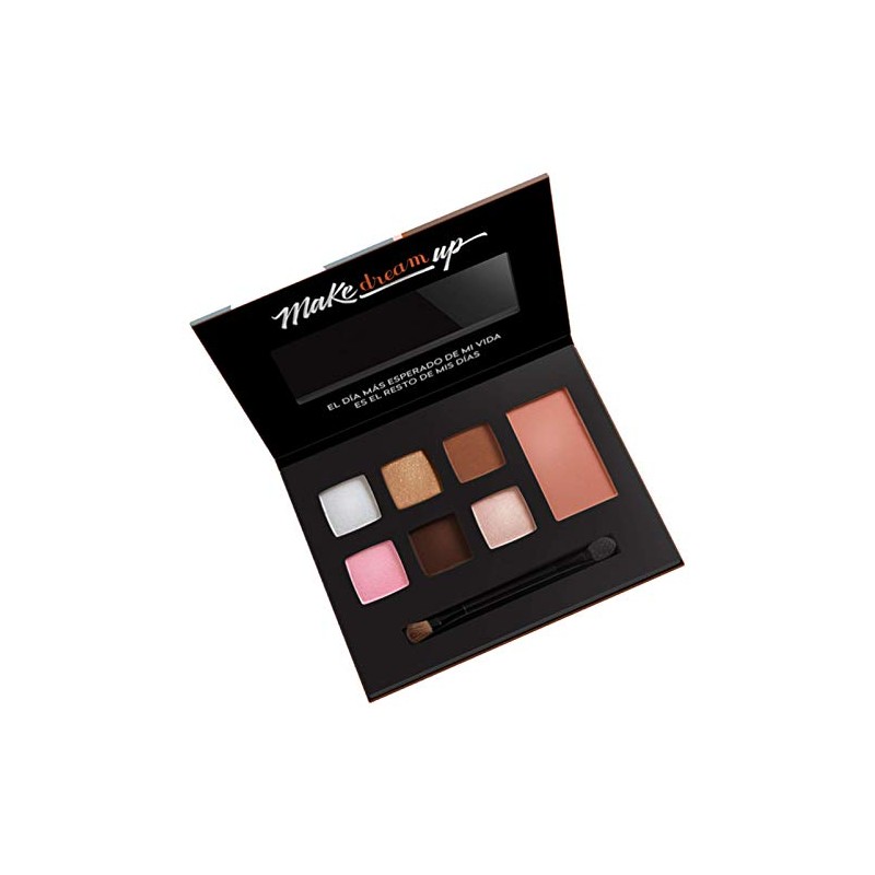 Kit de Maquillaje Bissu Make Up 6 Sombras y 1