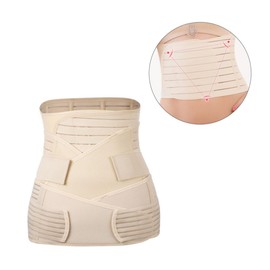 KOMBIUDA Postpartum Girdle Postpartum Care Support Waist Pelvis Belt Material Easy to Clean