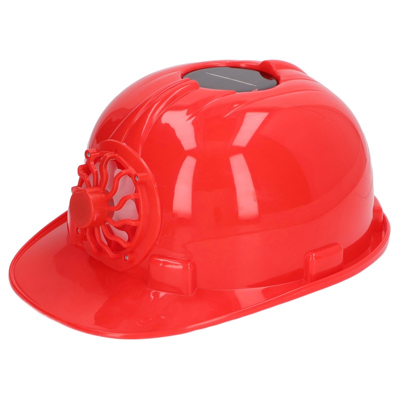 Hard Hat with Solar Fan Plastic Ventilated Safety Helmet Breathable