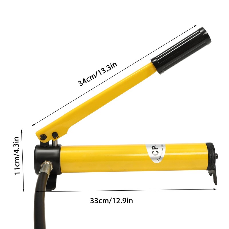 8T Split Hydraulic Spreader 30mm Spreading Stroke, Manual Flange Splitter
