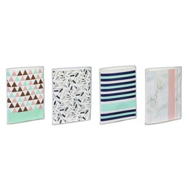 Hama Fotoalben "Designline" (Softcover, 24 Seiten für 24 Fotos im Format 10 x 15 cm pro Album, strapazierfähig, zum Archivieren mit Anekdoten, schützt das Foto, Mini-Album) mehrfarbig