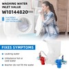Upgraded W10144820 Washer Water Inlet Valve Compatible with Whirlp-ool Ken-more