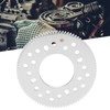 90 Tooth Cylindrical Aluminum Gear StraightTooth Deceleration Overspeed Parts 32mm