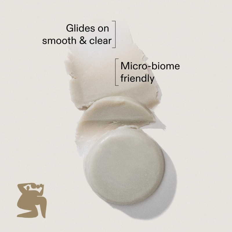 Cleo+Coco Sensitive Deodorant Balm, Vanilla Coconut (2-Pack, 2.2 oz Each),