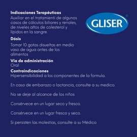 GLISER - Gliser Fiserul Tratamiento auxiliar, 2PACK 2 frascos con 30 ml c/u