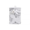 First Steps Luxury Soft Fleece Baby Blanket with Cute Teddy Design 75 x 100cm for Babies from Newborn