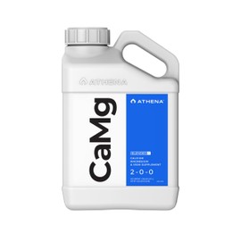 Athena CaMg 1 Gallon | Calcium, Magnesium, Iron & Nitrogen Supplement for Plants | Supports Growth & Corrects Deficiencies Compatible with Hydroponics, RO Water, Coco & Rockwool Wool Media | LQ-CM-1G