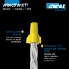 IDEAL Electrical 773340 WingTwist Yellow, 10/Bag