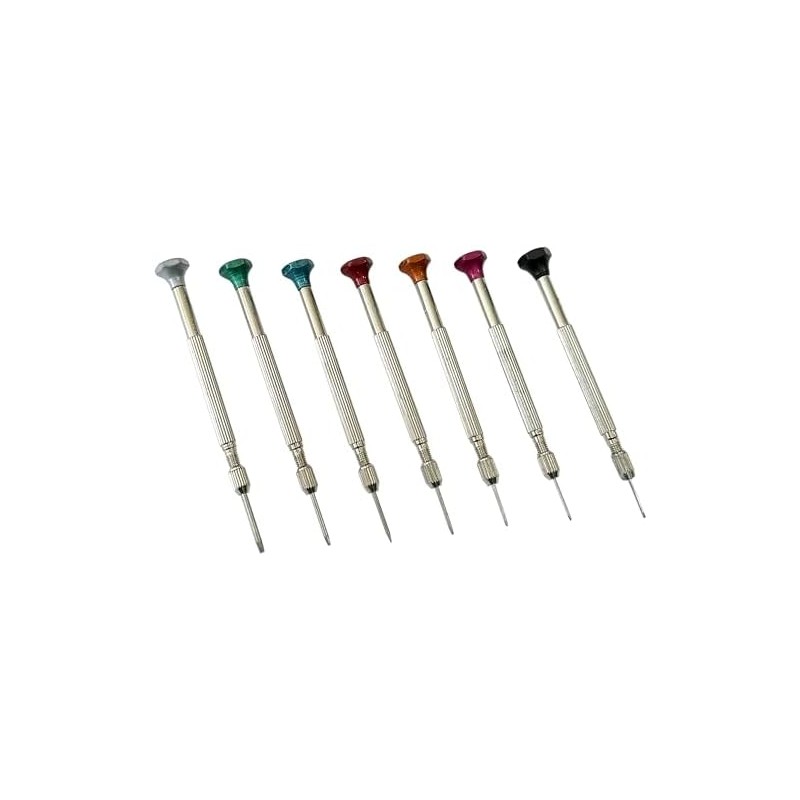 WATCHMAKERS WATCH SCREWDRIVER SET 7 PIECE SCREWDRIVERS TOOL by Jewellers