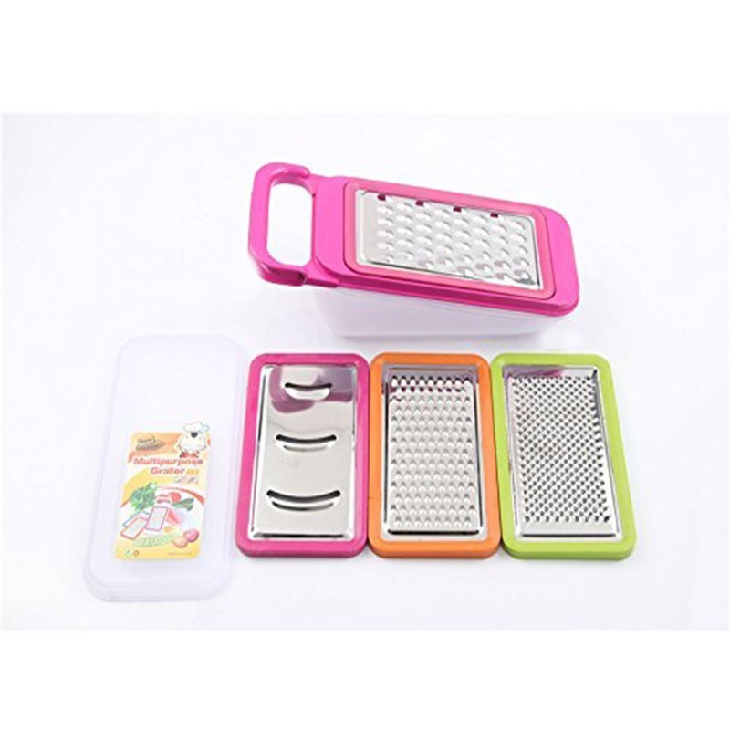 Tenta Kitchen 4 Piece Cheese Grater Set with Container -