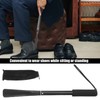 Long Handle Shoe Horn for Seniors Portable Retractable Long Handled