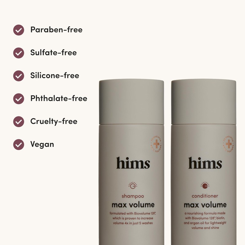 hims Max Volume Men's Shampoo & Conditioner Set - Volumizing