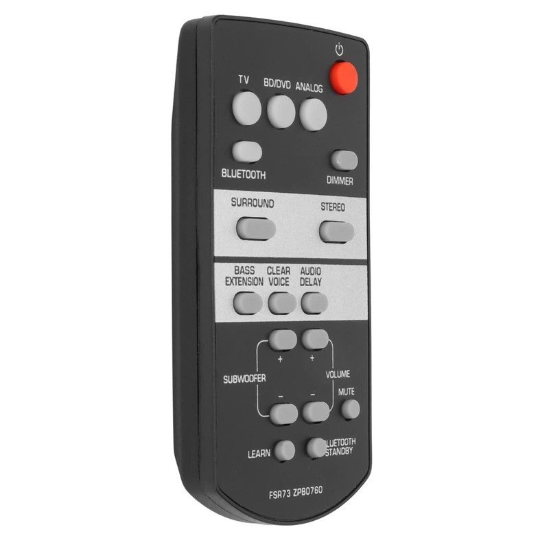 Soundbar Remote Control for Yamaha, Replacement ATS1050 SRT700 Bar Controls