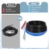 TOPDURE 60ft Roof Deicing Cable, 5w/ft Constant Wattage, CSA ETL