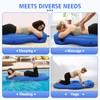 PregSpag Inflatable Full Body Pregnancy Pillow for Prone Sleeping -