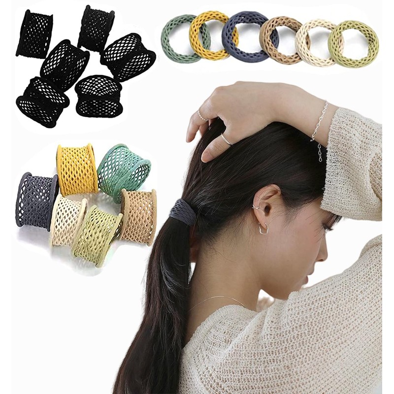 BetterJonny Hair Rubber Set of 12, Korean Style, Stylish, High