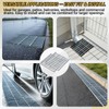 Otoolling 2 Pcs Galvanized Steel Drain Grate 12x12 inch Heavy