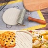 Roller Docker with Spikes, Stainless Steel Pizza Roller with Spikes,