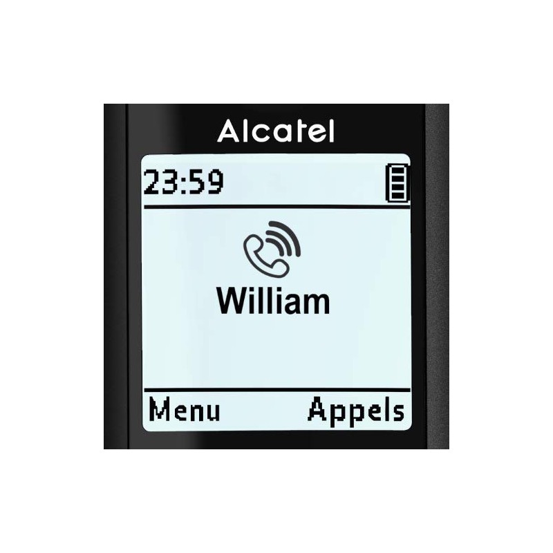 Alcatel Dect F890 Voice Fr Black Scallblock