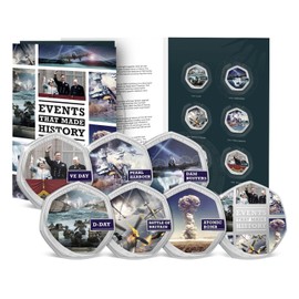 The Koin Club Collectable Coins WWII Events That Made History World War II D-Day Pearl Harbour
