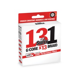 Sufix 131 Braid Lo-Vis Green 150 Yards High-Performan - 50 pound