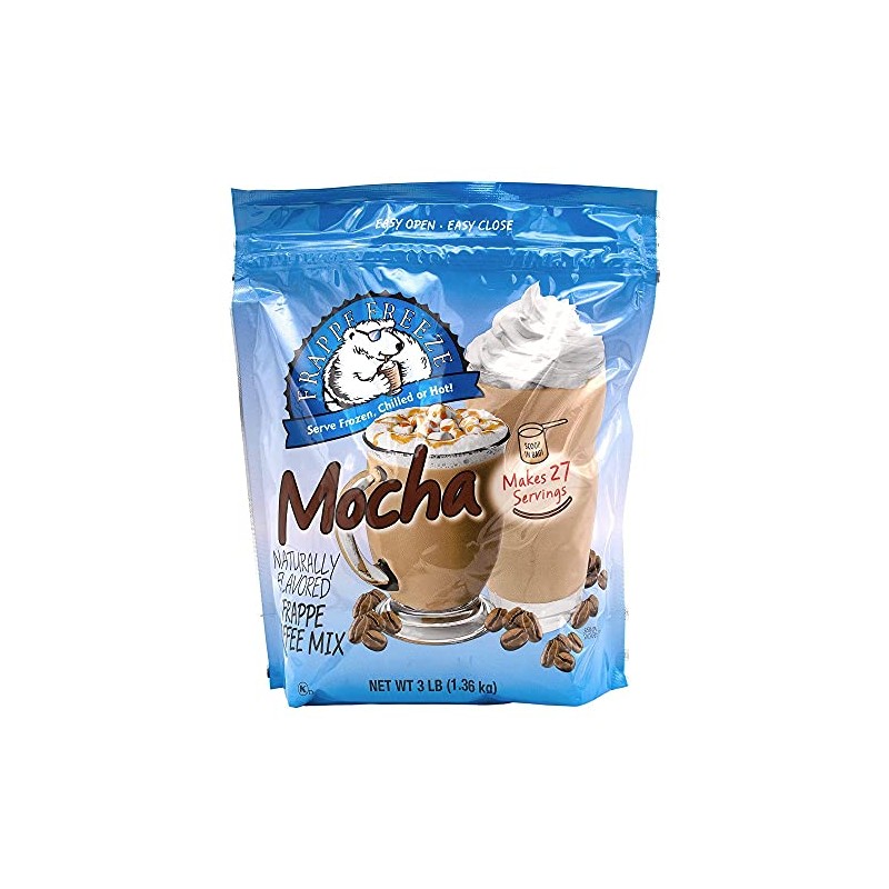 DaVinci Gourmet Frappe Freeze Frappe Coffee Mix, Mocha, 3 Lb