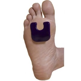 U Shaped Callus Pads, Re-Usable, Self Sticking, 1 Pair