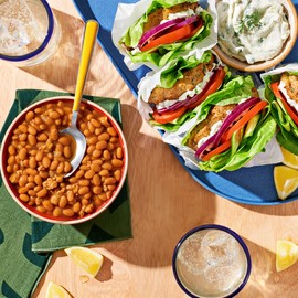 BUSH'S BEST 16 oz Canned Country Style Baked Beans, Source of Plant Based Protein and Fiber, Gluten Free, (Pack of 12)