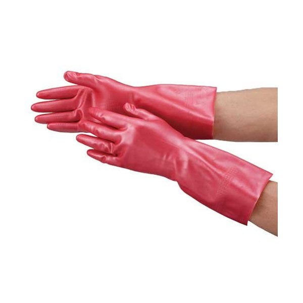Dunlop Home Products Natural Rubber Gloves (Work Sayan) M Pink