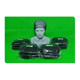 malla para el cabello/casas/redes para cabello/cofias/casa/red para cabello 100 Piezas Negra Cofia Red Malla Cabello Tipo Tul